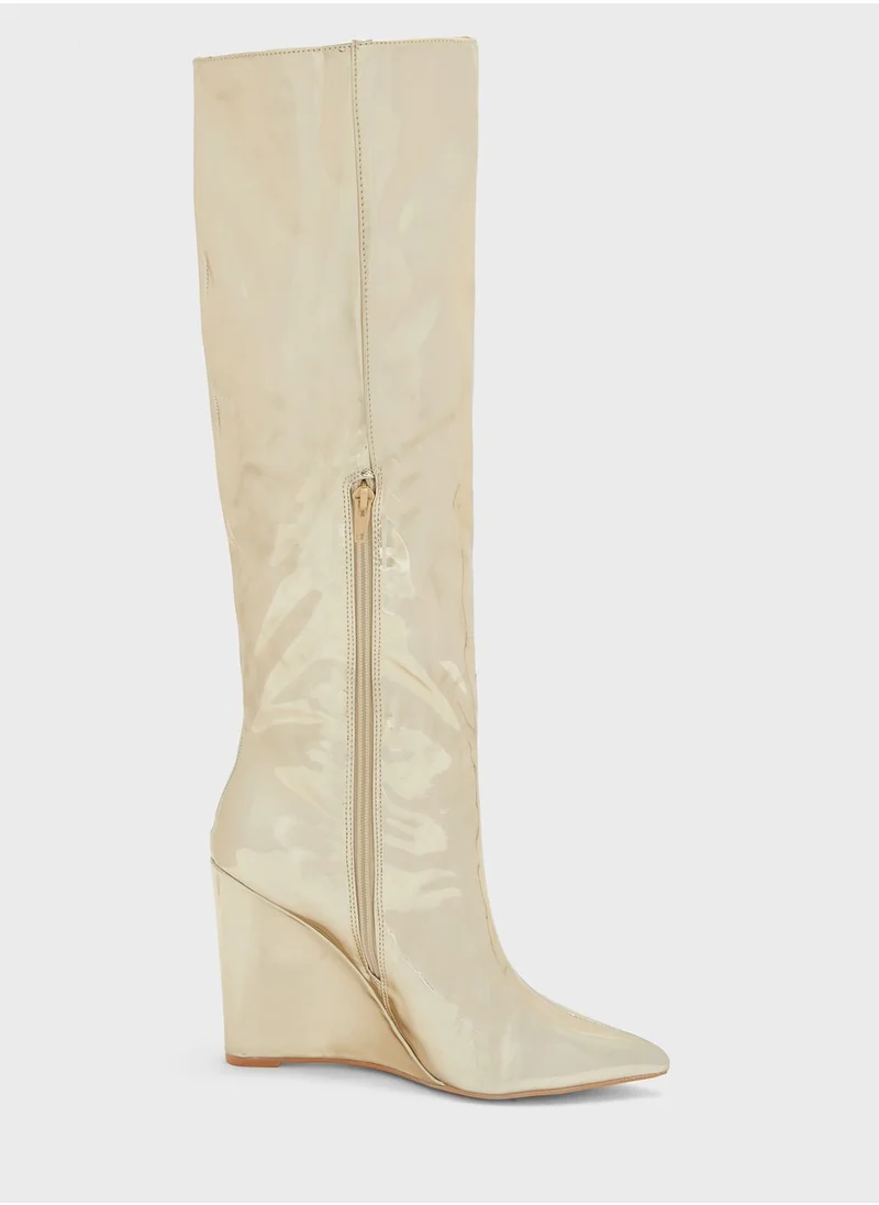 PUBLIC DESIRE Cassiopia Knee Boots