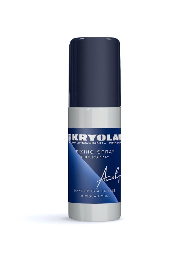 Kryolan Fixing Spray – Long-Lasting Makeup Setting Spray, 100ml, Keeps Makeup Fresh & Smudge-Free