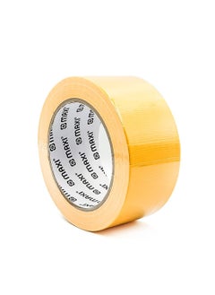 Maxi Two Inch Wide Yellow Cloth Tape With 25 Yards Length  - Image 1