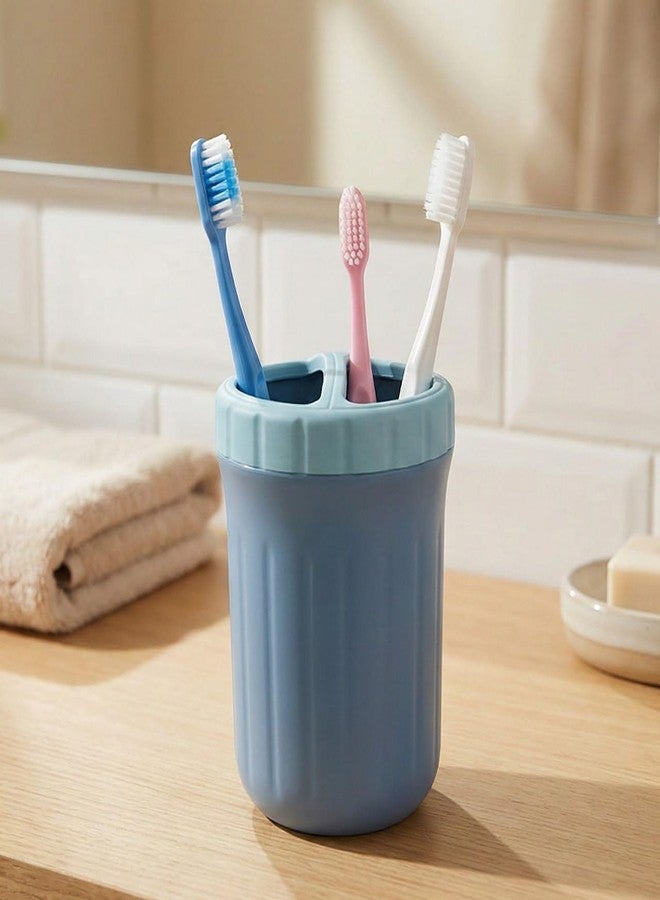 Cheet enterprise Multipurpose Soap Dispenser with Utility Holder for Kitchen & Bathroom | 2-in-1 Hand Pump Liquid Dispenser with Sponge, Brush & Accessories Storage | Durable Leak-Proof Organizer Set (1 Set) - Image 5