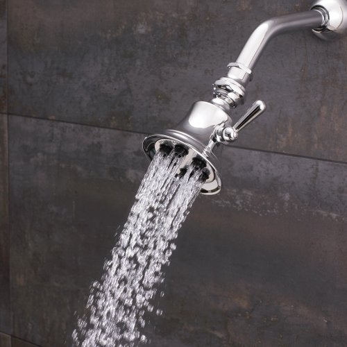 Speakman S-2254 Retro 3-Setting Shower Head for Stylish Bathroom Décor, 2.5 GPM, Polished Chrome - Image 4