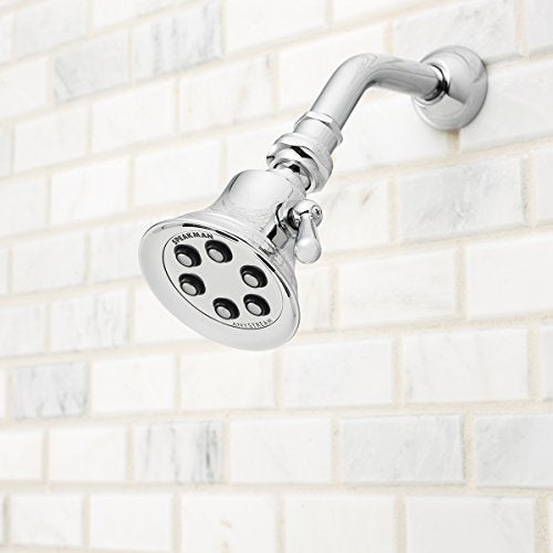 Speakman S-2254 Retro 3-Setting Shower Head for Stylish Bathroom Décor, 2.5 GPM, Polished Chrome - Image 3