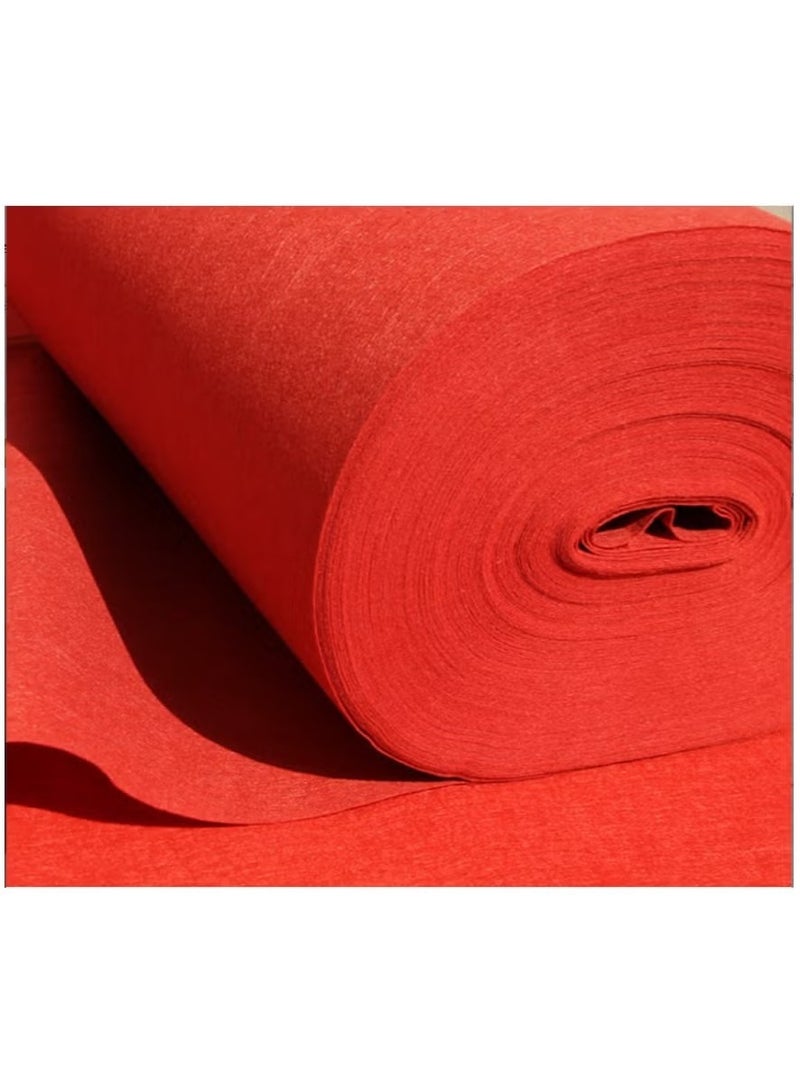 Indoor/Outdoor Large Celebration Red Carpet -1m x 10m Wedding Birthday Party Decoration Steps Runway - Image 2