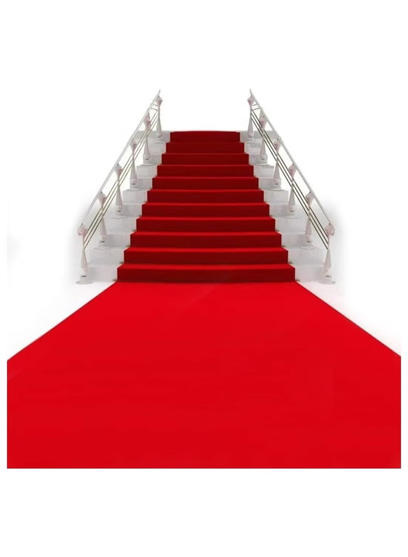 Indoor/Outdoor Large Celebration Red Carpet -1m x 10m Wedding Birthday Party Decoration Steps Runway - Image 5