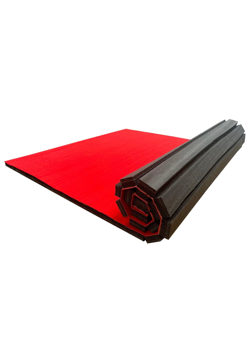 Martial Arts Gymnastics Mat Cheerleading Roll Up Carpet Bonded Foam