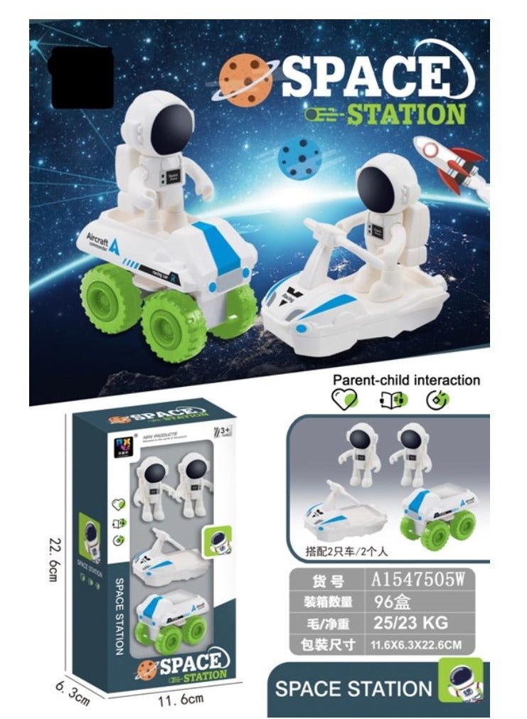 MARAH TOYS Space shuttle toys for boys, space figures, spacecraft, spacemen - Image 1