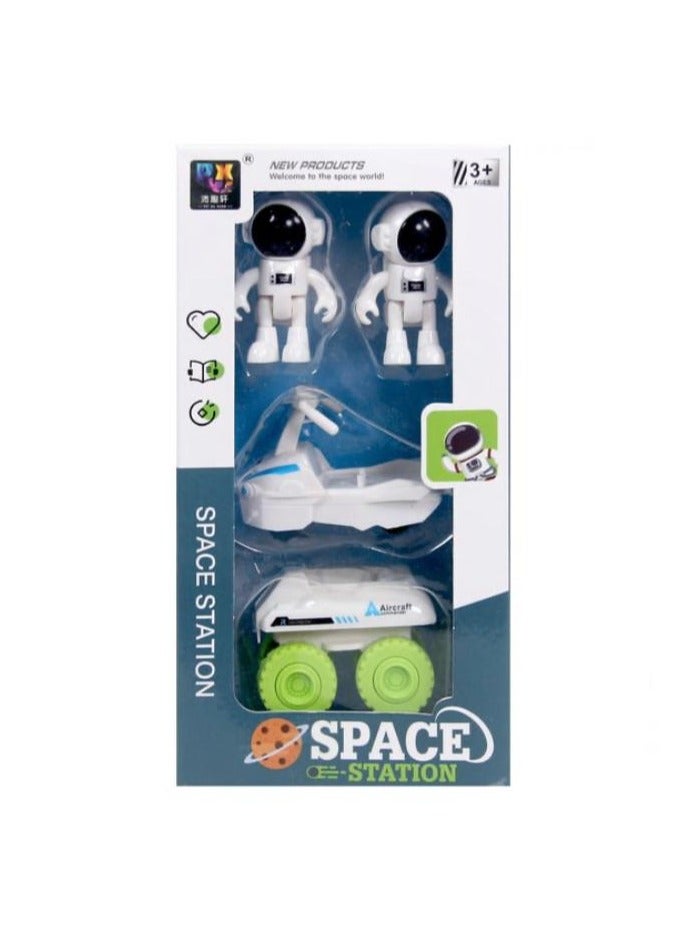 MARAH TOYS Space shuttle toys for boys, space figures, spacecraft, spacemen - Image 2