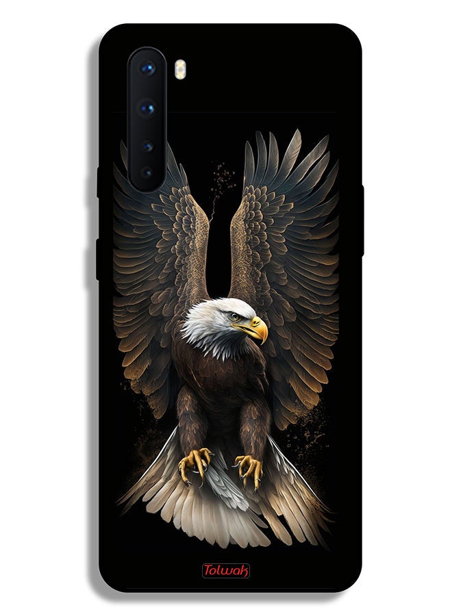 Tolwak OnePlus Nord Protective Case Cover Eagle Spread Wings - Image 2