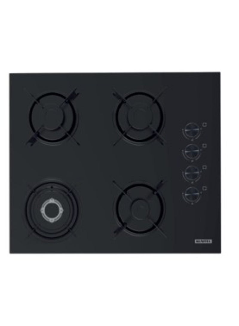 Kumtel Built-In Kitchen Appliance Set – Black Glass Oven, Gas Hob & Cooker Hood – 60×60 - Image 4