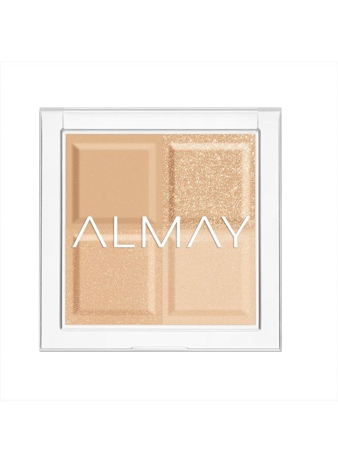 Almay Shadow Squad, Less is More, 1 count, eyeshadow palette, Gel,Powder - Image 1