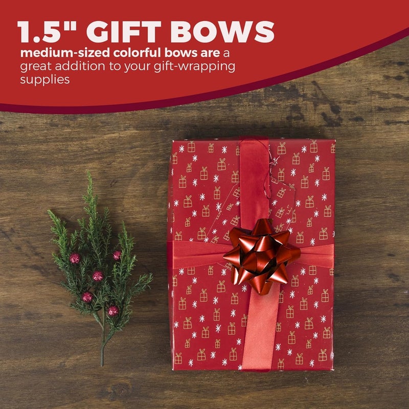 Berwick Gift Bows 25 Count Medium Peel N Stick - Image 3