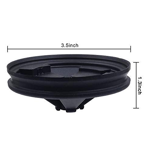 DGQ Garbage Disposal Splash Guards 3-1/2" Sink Baffle Disposal Replacement Mounting Gasket Food Waste Disposer Accessories Disposer Mounting Kit Food Waste Disposal Part for Kitchen Sink - Image 3