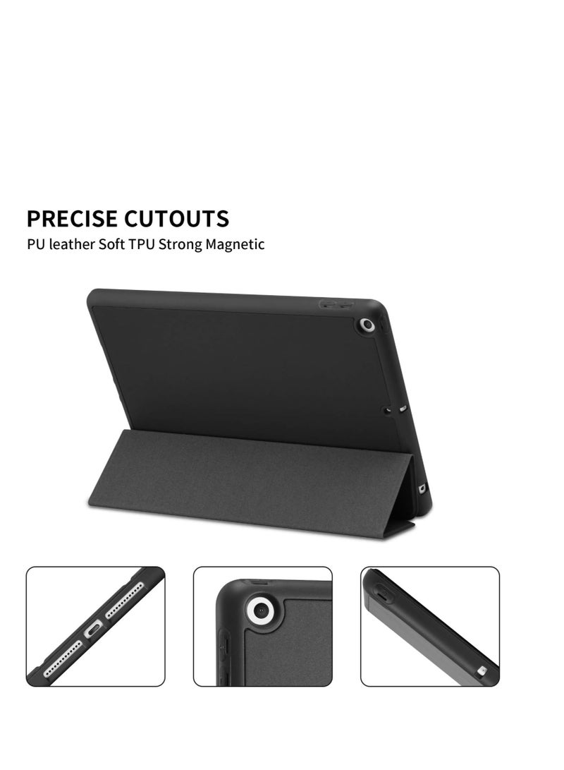 حافظة iPad 9th/8th/7th Generation (2021/2020/2019) مقاس 10.2 بوصة مع حامل قلم رصاص وحافظات حماية بحامل مغناطيسي ناعم ونحيف - Image 2