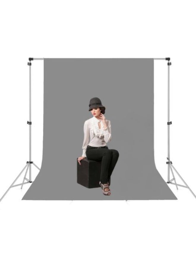 PROMAGE Pursuit Grey Paper Background PM PB21 – 2.72 × 11 m Seamless Photography Backdrop, Non‑Reflective Matte Finish - Image 1