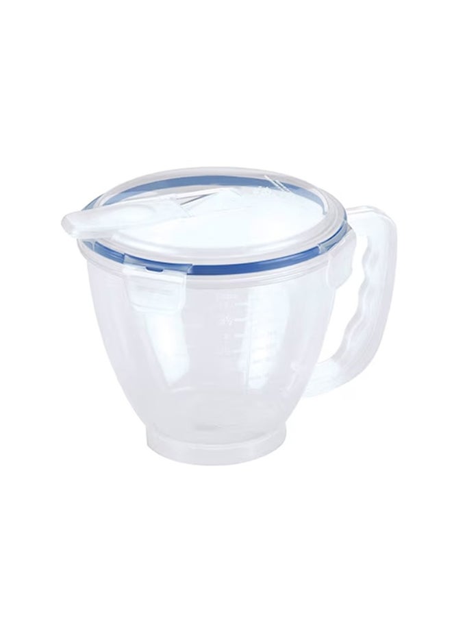 LocknLock Measuring Cup with Lid 1L , BPA-Free Airtight Leakproof Lid Mixing Cup with Clear Measurement Markings for Baking, Cooking, Mixing & Food Storage - Image 3
