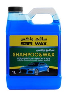 Safi WAX Car Wash Shampoo 1L Blue 