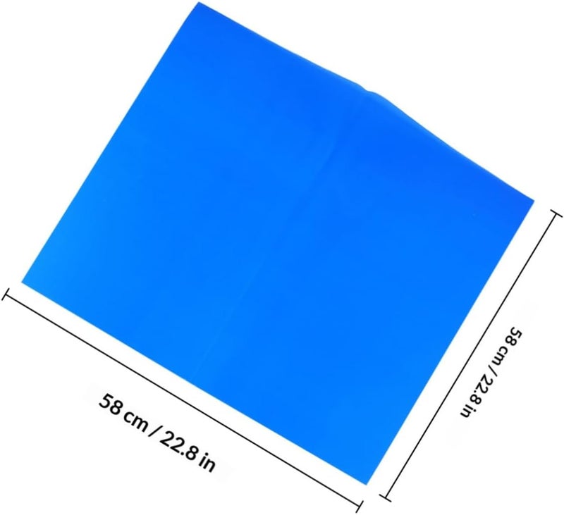 Angoily Candy Color Bouquet Packaging Paper 20 Sheets 58×58cm Blue Wraps for Floral Wrapping and Party Favor Supplies - Image 2
