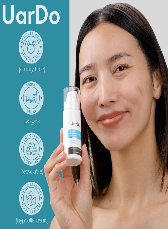 Uardo Quench Hyaluronic Acid Lip Serum 1 Fl Oz / 30 ml - usn108 | Moisturizes Lips | For Dry/Chapped Lips | Hydrating | Adds Plump | For Women and Men - Image 4