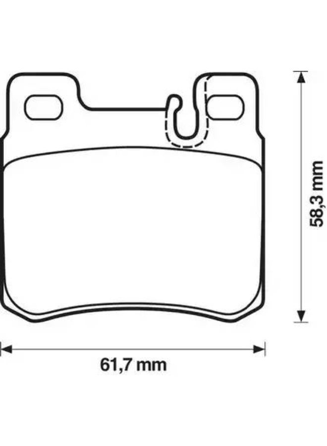 اس-توب فحمات الفرامل - STOP   -  571435S/ST