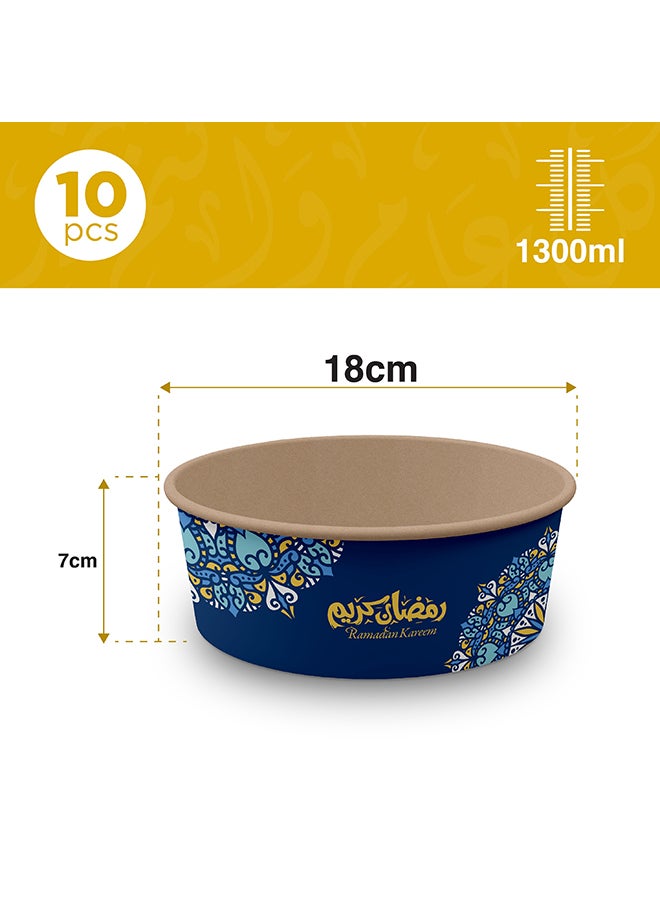 Fun Kraft Multipurpose Containers With Lids 10 Pieces  - Image 3