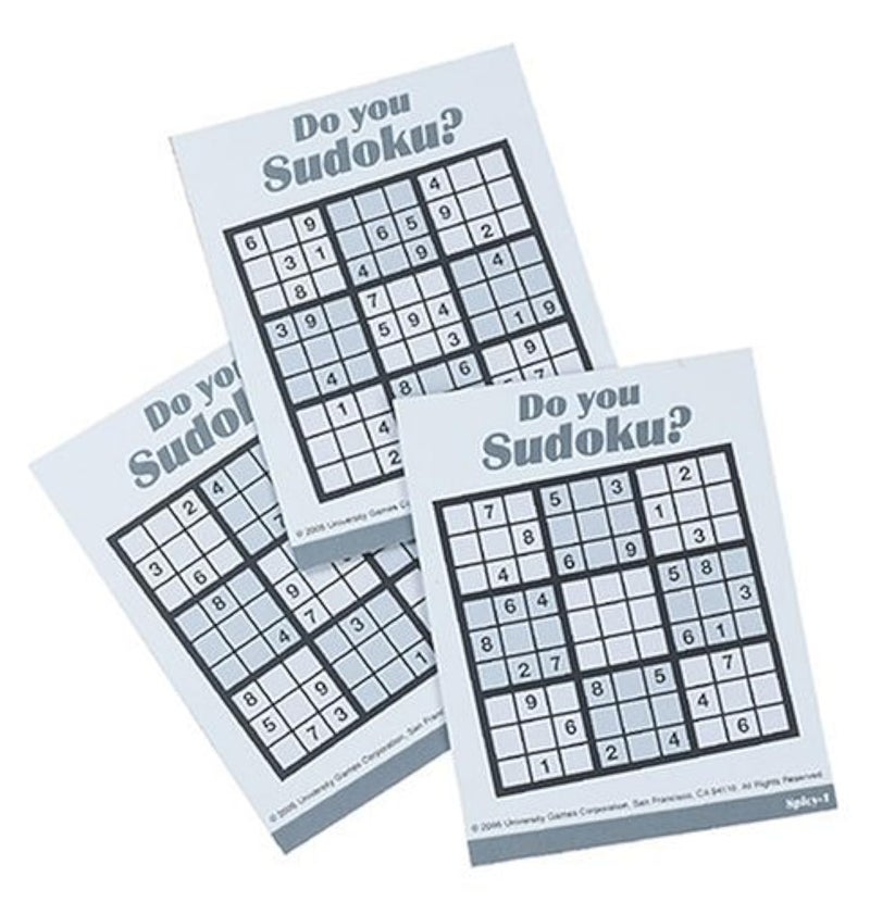 University Games Do You Sudoku? Card Game