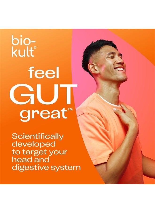 Bio-Kult - Migréa Probiotic, Advanced Multi-Strain Formulation with Magnesium and Vitamin B6 – 60 Capsules - Image 1
