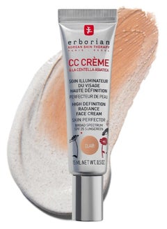 erborian ERBORIAN CC Cream SPF 25, Clair - Lightweight Coverage & Sun Protection 15ml  - Image 1