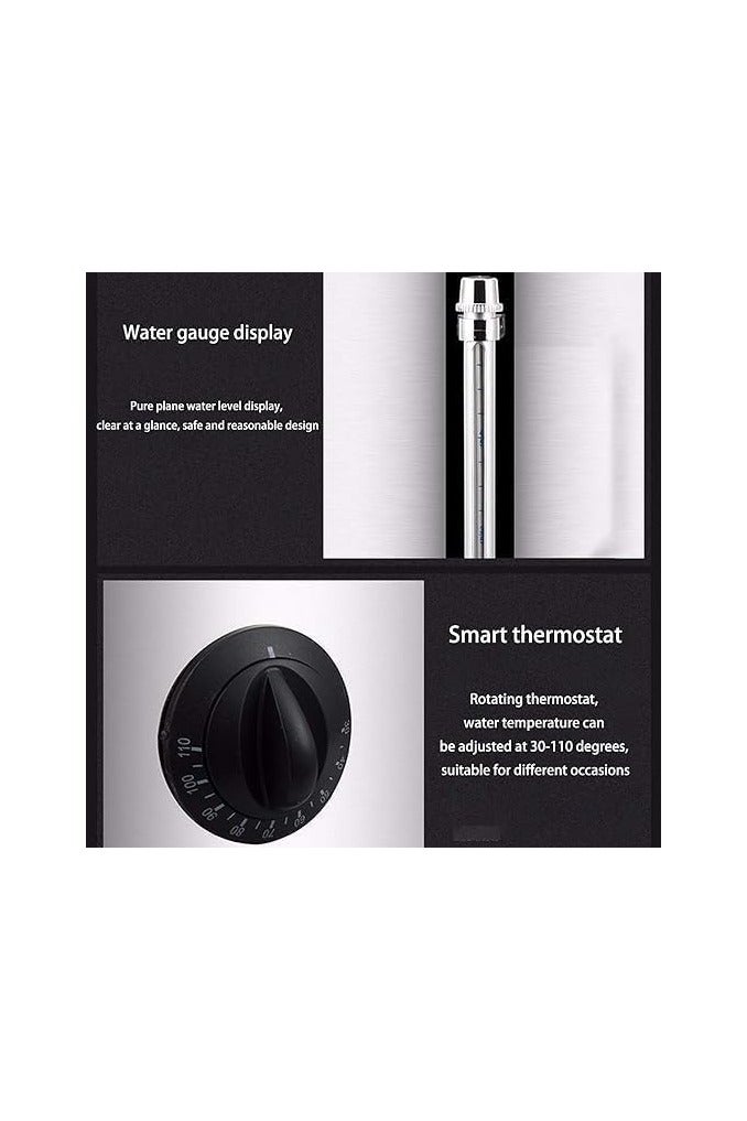 Denx DX3406 Electric Kettle - Large Capacity 10 Litres Double Wall Stainless Steel - Image 1