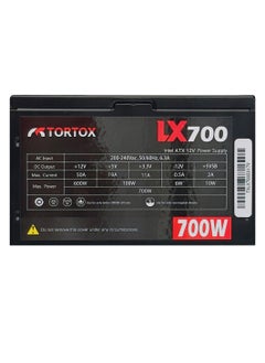 Tortox Tortox LX700 Low Noise ATX Power Supply For Gaming PC Case, 700W PSU, Latest INTEL and AMD, 12CM Cooling Fan, 6+2 Pin VGA Interface, 160V to 264V Input Voltage, Ideal Computer Component  - Image 5