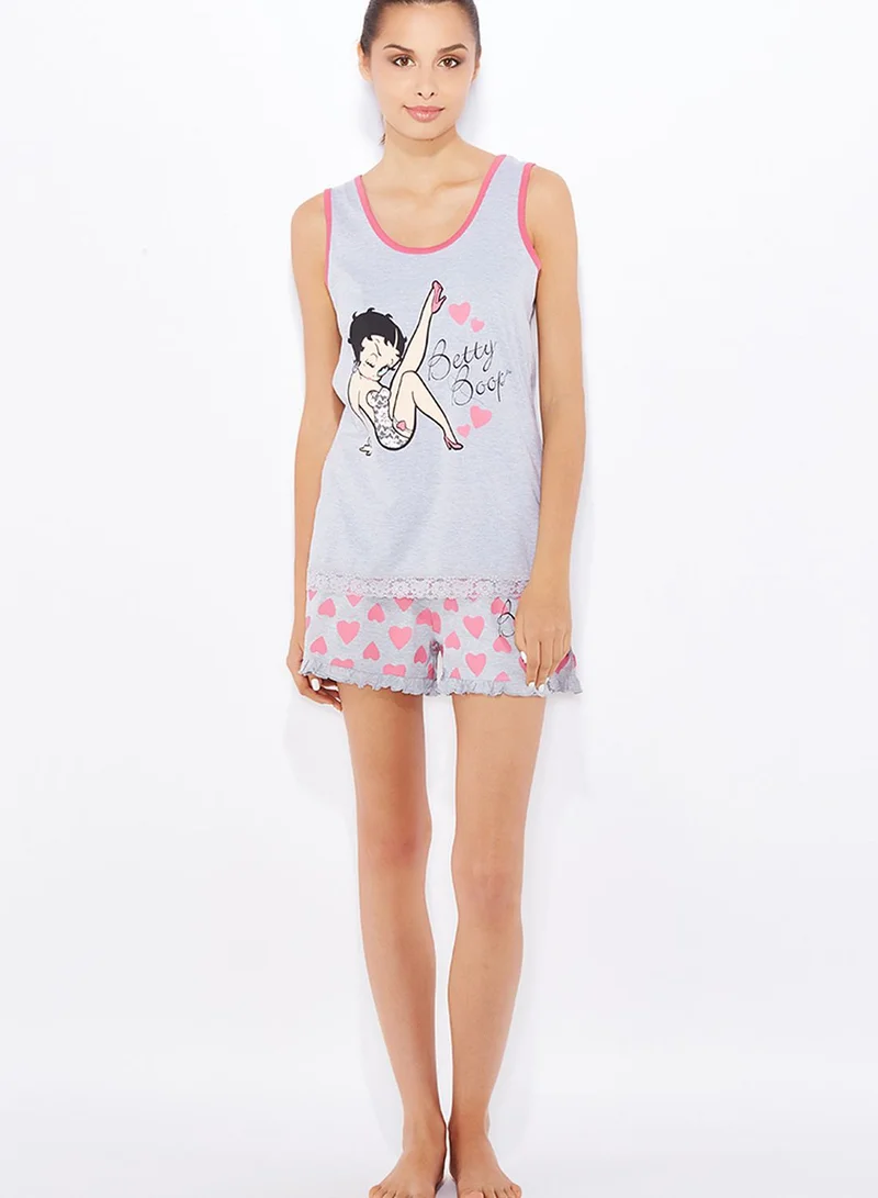 BETTY BOOP Betty Boop Shorts Pyjama Set