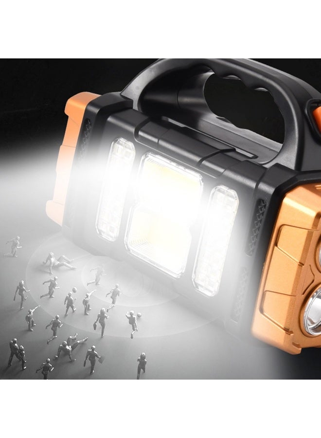 Solar And USB Charging Emergency Light Torch Camping Light Also Power Bank, ip44 Waterproof - Image 3