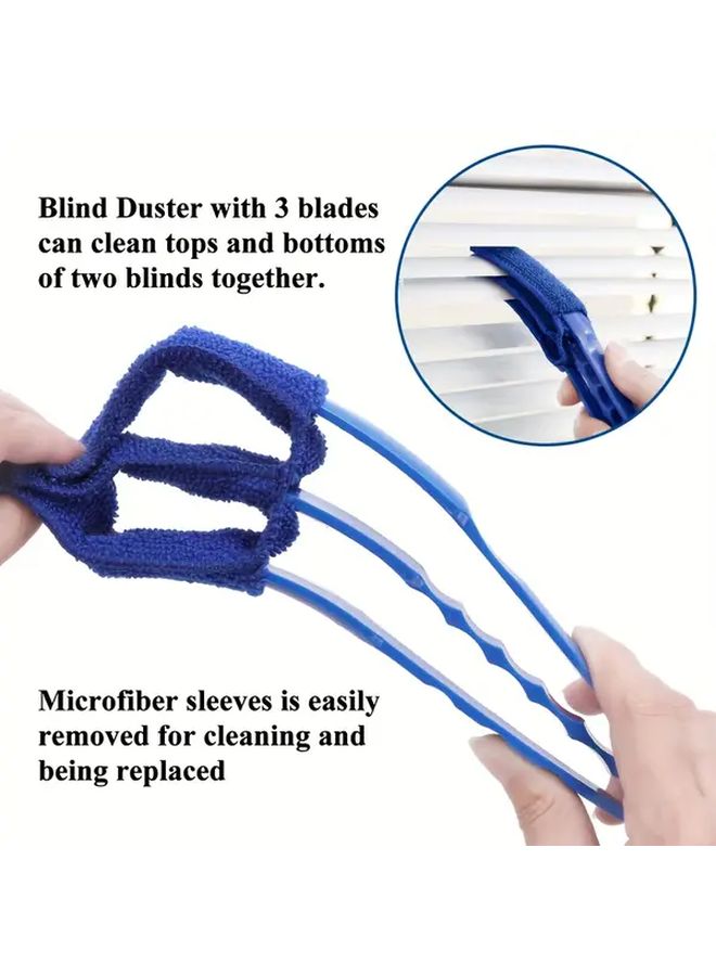 5 Piece Shutter Cleaning Kit With Washable Microfiber Cloths Random Color - Image 3