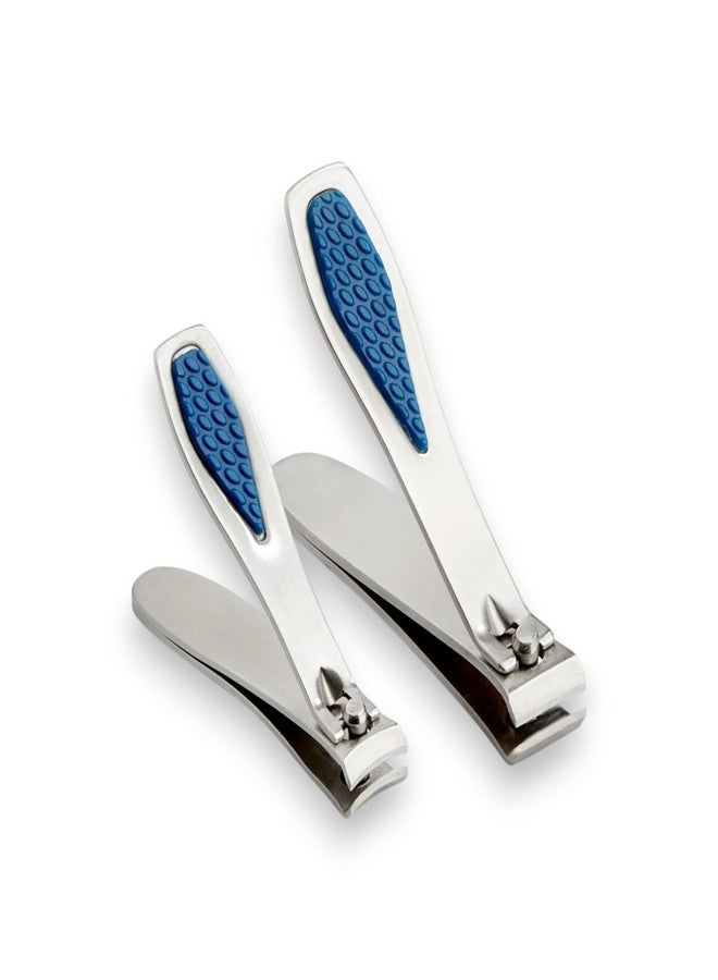 DreamCut Twin Pack Nail Clippers - Comfort Grip - Stainless Steel - Image 2