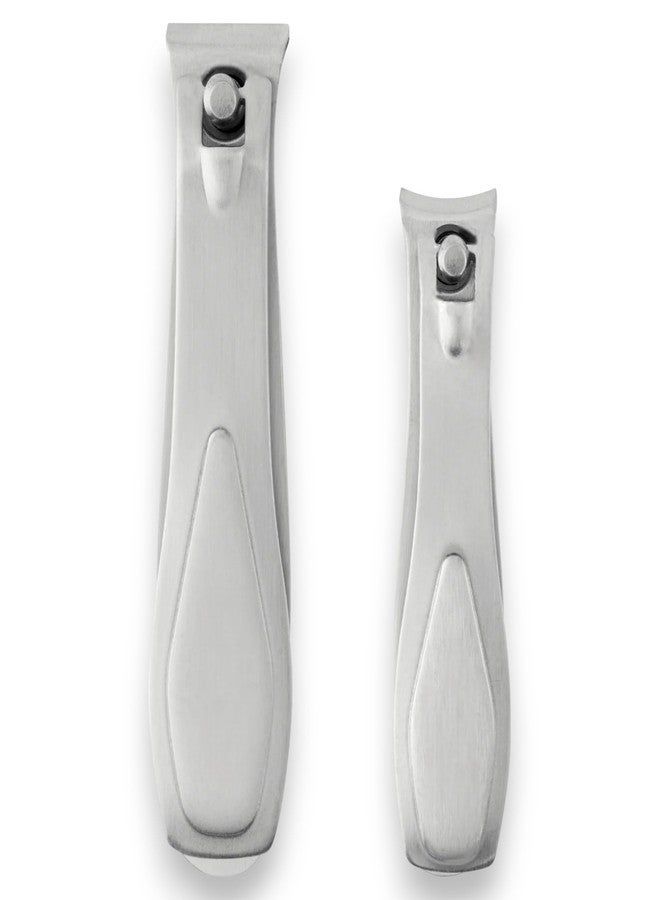 DreamCut Twin Pack Nail Clippers - Comfort Grip - Stainless Steel - Image 1