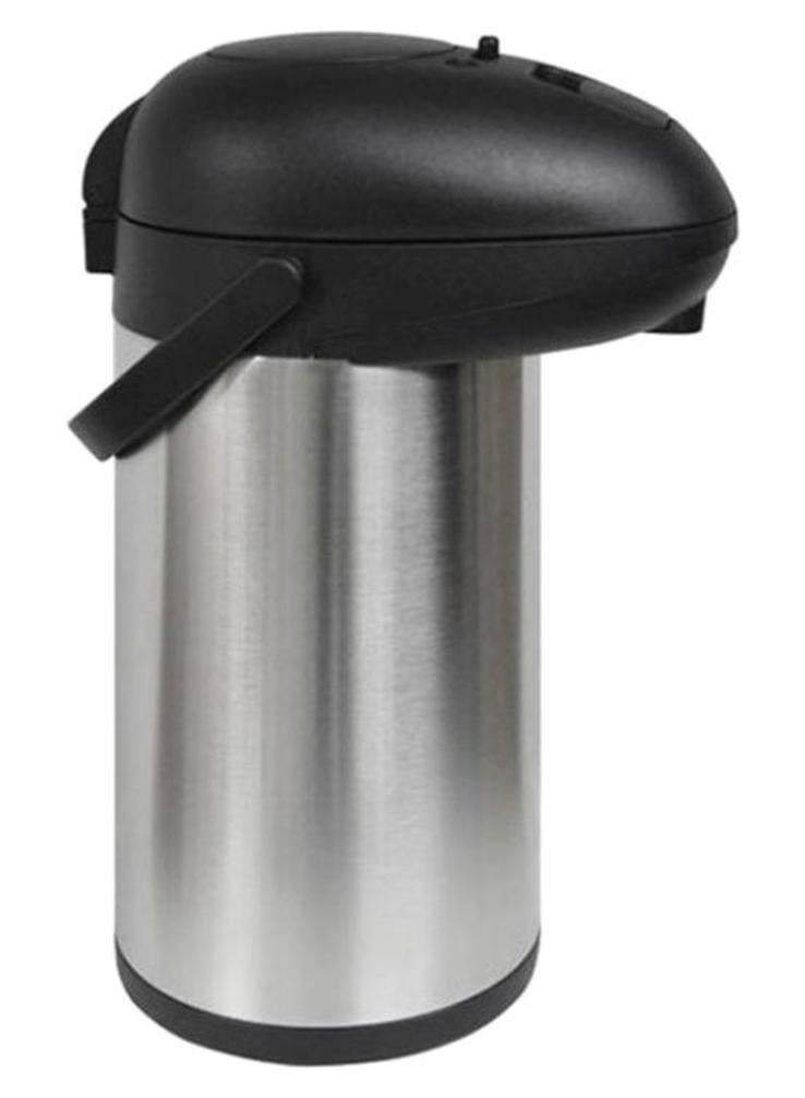 Royalford Airpot Flask Double Wall Vacuum Insulation Durable Stainless Steel Inner Pot 14 Hours Hot 20 Hours Hot Multicolor 19.8X19.8X39.5Cm Multicolor 4Liters - Image 1