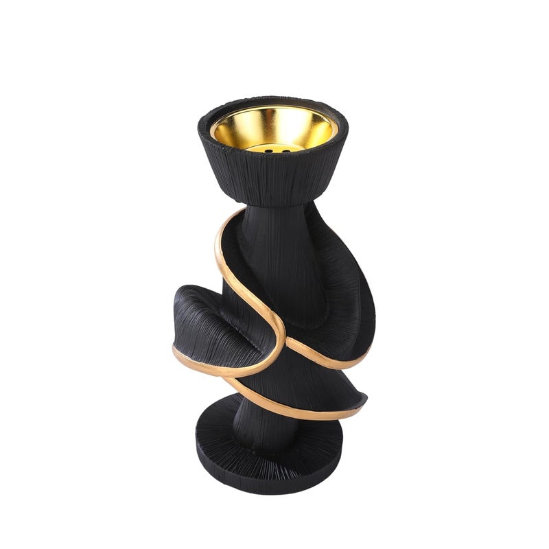 Earwig Metal Incense Burner Incense Burner Holder for Home Office Spa Teahouse Home Decoration Aroma Diffuser Dhoop Dani Pot for Purifying Guggal Dhoop Burner for Puja for Home Mandir EW02