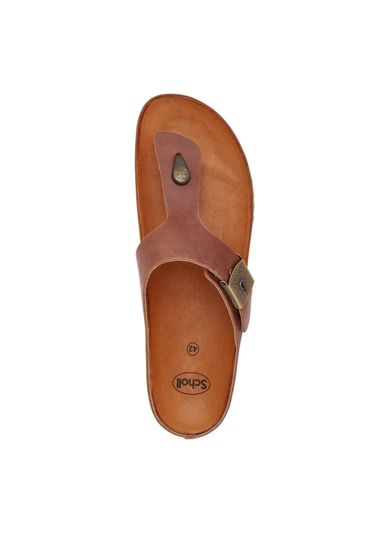 شول FLIP-FLOPS BROWN JAKE
