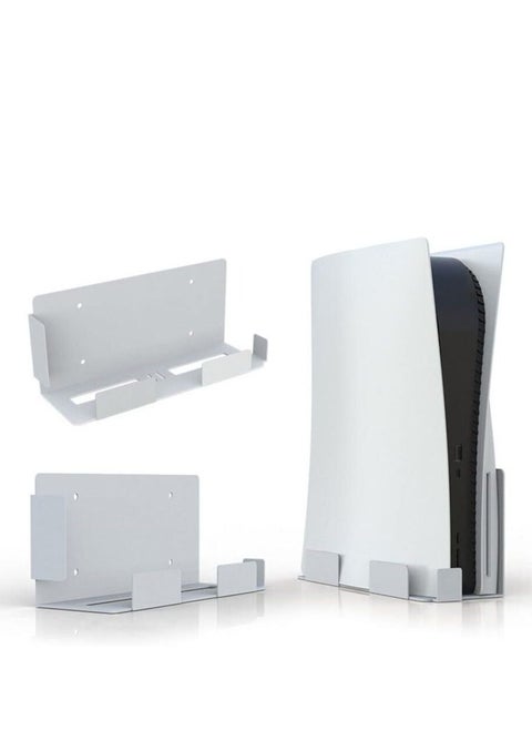 Wall Mount TV Stand Holder For PS5 Console Sturdy Storage Bracket Set With Screwdriver And Wall Display Stable Racks For Playstation 5 Game Console