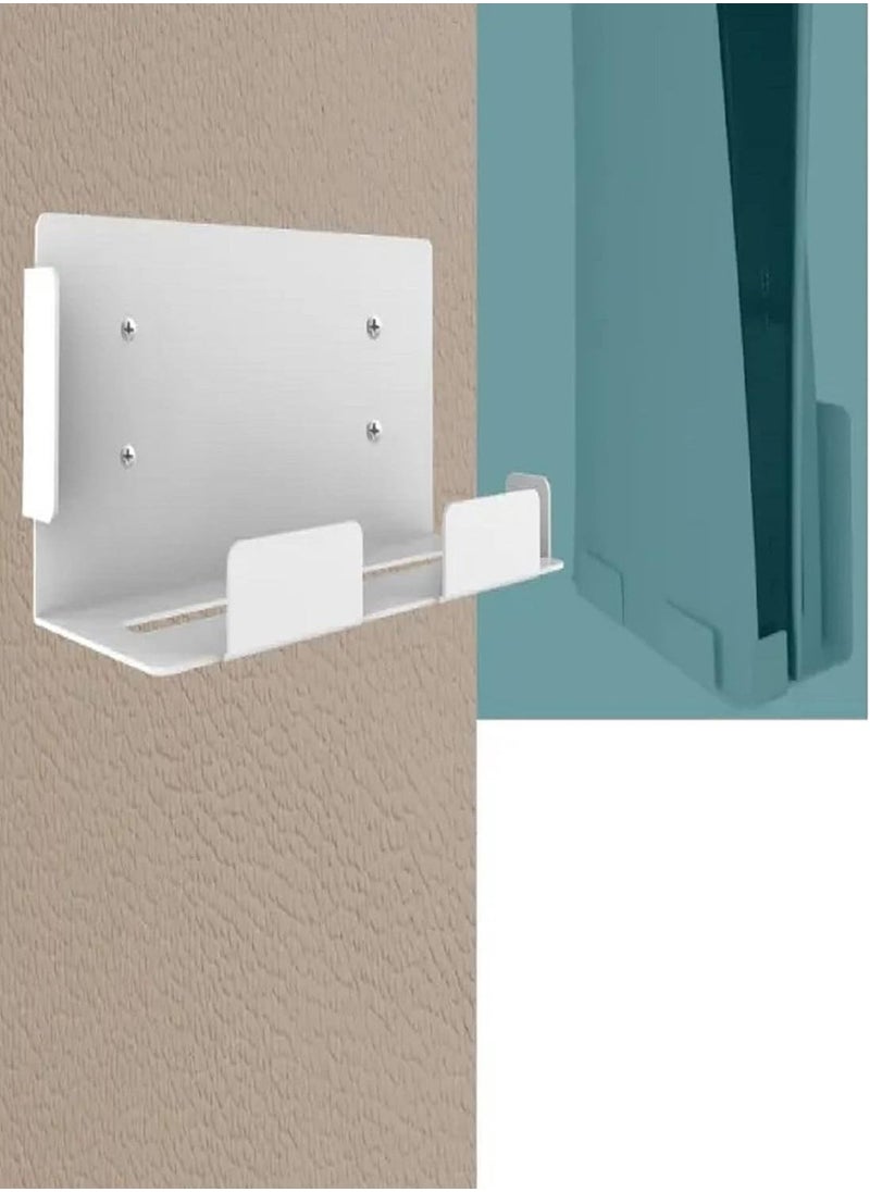 Wall Mount TV Stand Holder For PS5 Console Sturdy Storage Bracket Set With Screwdriver And Wall Display Stable Racks For Playstation 5 Game Console