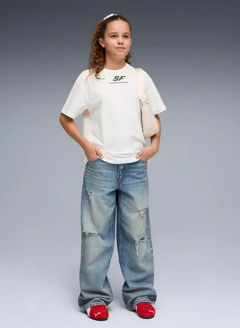 بوما Youth Ferrari Car Graphic T-Shirt