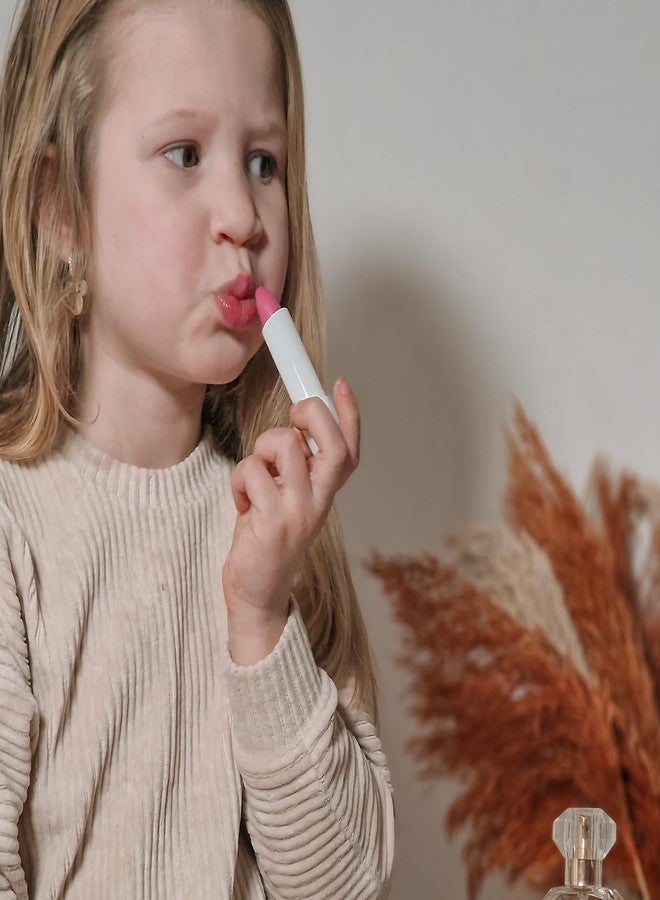 MISS NELLA Nail Polish + Lip Balm set- Special Purple Glitter Nail Polish for Kids- BLUEBERRY SMOOTHIE, with Peel-off, Water Based & Odour Free Formula + CUTIE PIE purple hypoallergenic lip balm - Image 5