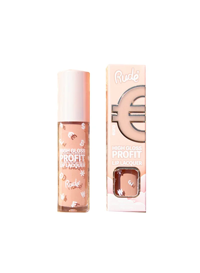 Rude High Gloss Profit Lip Lacquer - Euro