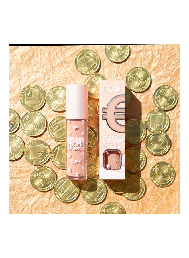 Rude High Gloss Profit Lip Lacquer - Euro