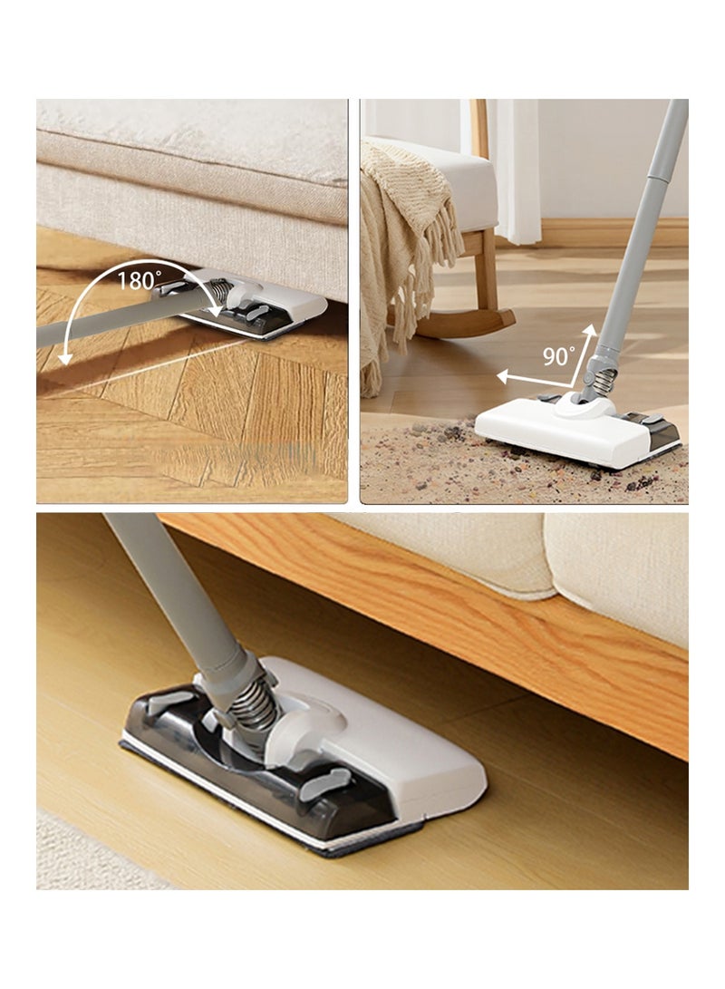 AiQi 2-in-1 Cordless Handheld Vacuum & Mop with Water Tank | 15000Pa Max Suction, Wet & Dry Cleaning, LCD Display, 3-Speed Adjustable, Up to 30min Runtime for Hard Floors/Carpets/Kitchen/Pet Hair - Image 5