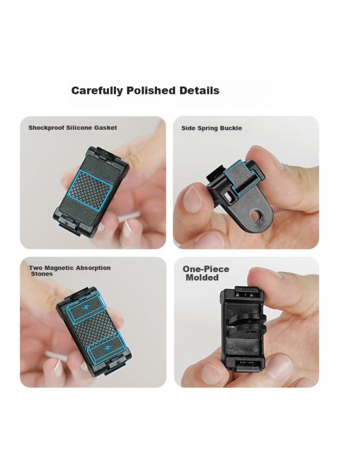 Youfes Adapter For Dji Action 5pro/4 Quick Release Connector Action 3 Magnetic Tripod Quick Release Base Cycling Sports Camera Accessories Gimbal Base Adapter Bracket - Image 5