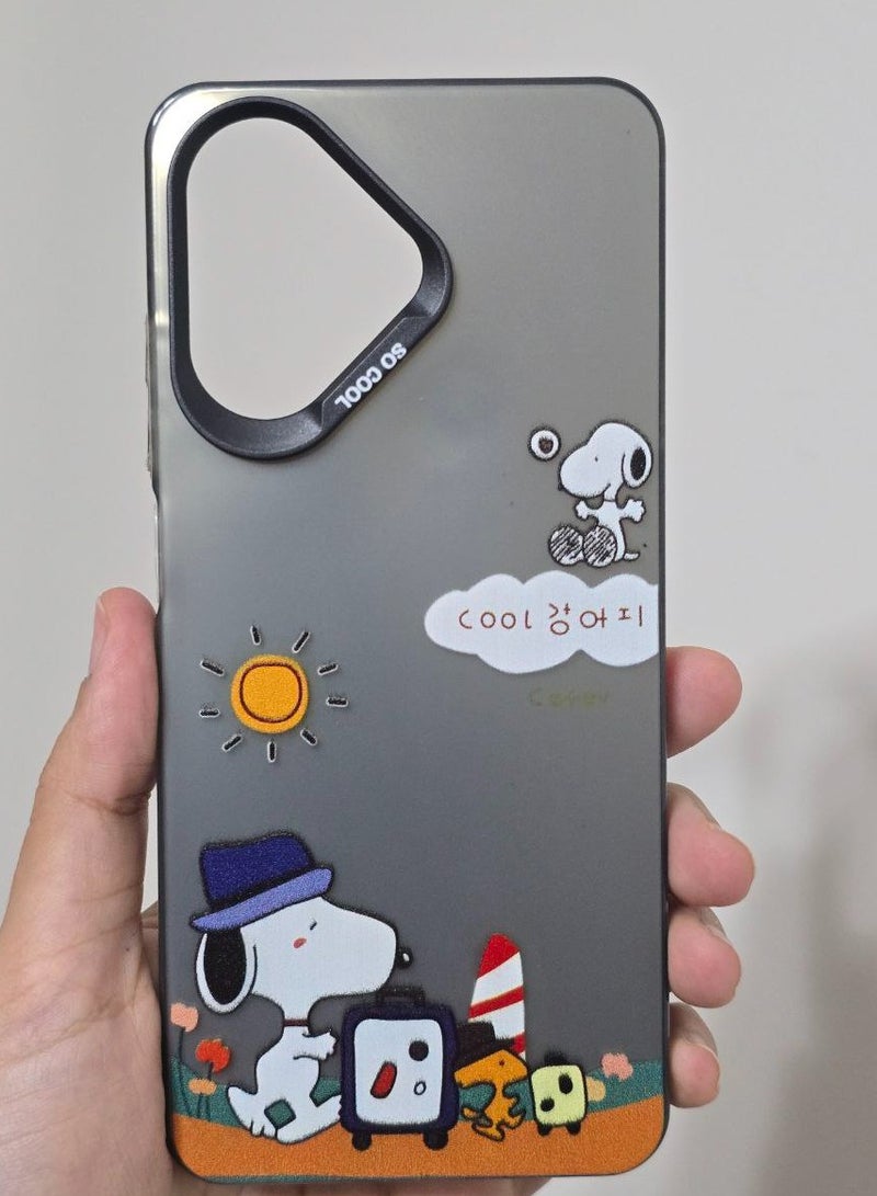 Cartoon Design Back Cover Compatible with  Phone Oppo Realme Note 60  - Image 1