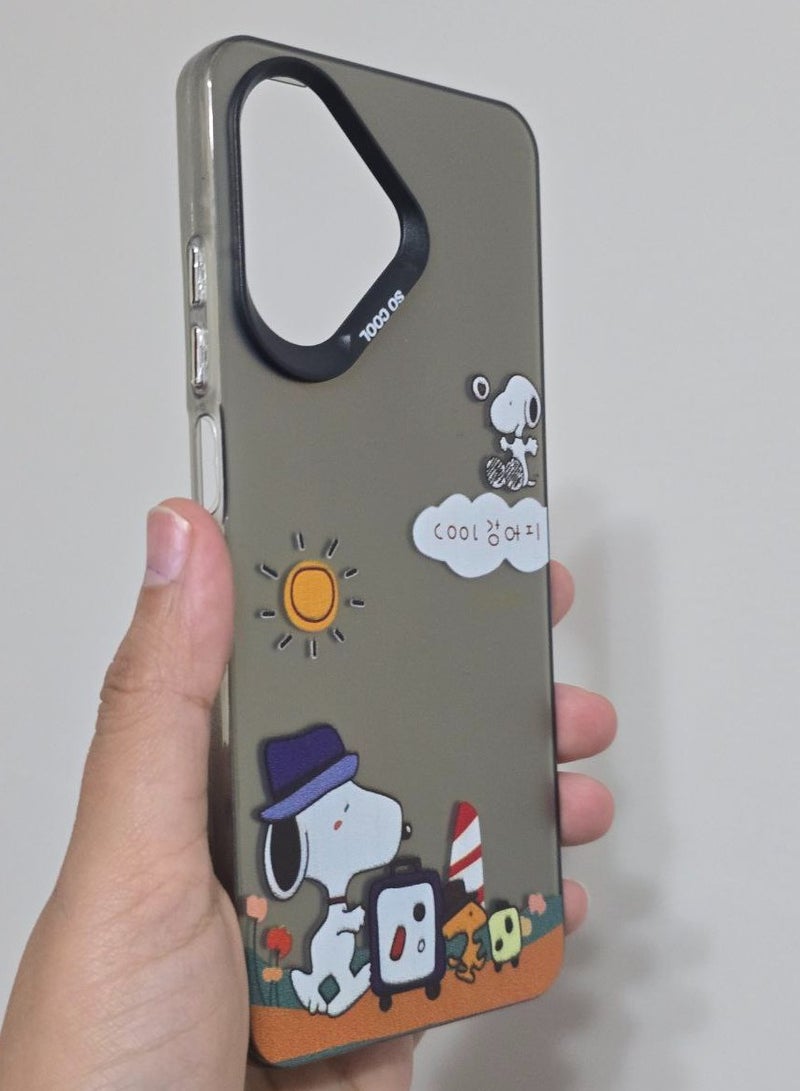 Cartoon Design Back Cover Compatible with  Phone Oppo Realme Note 60  - Image 2