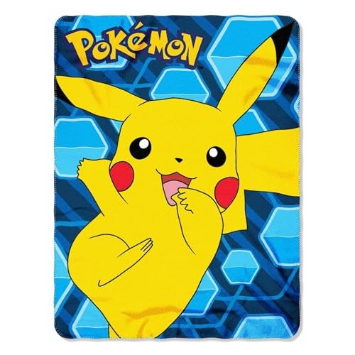 Northwest Pokémon "Pikachu" Fleece Throw Blanket, 45 x 60-inches - Image 2