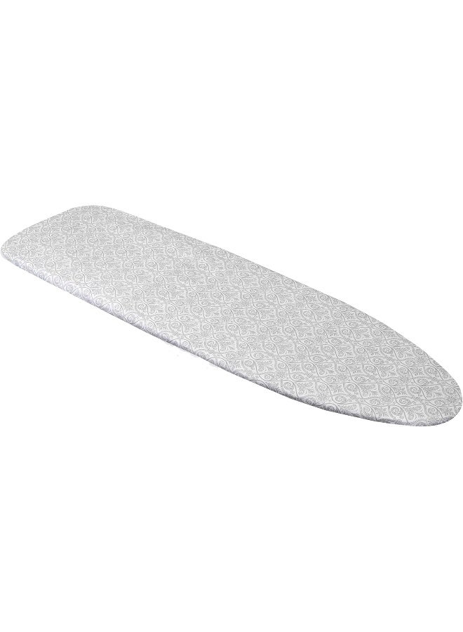 westex Westex Fine Damask Heavy Duty Ironing Board Cover and Pad Thick 3Layer Stain Resistant Padding Elasticized Skirt ClicktoClose Fastener 15 x 54 Inch Board NOT Included Cover ONLY  - Image 3