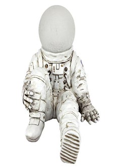 Design Toscano Design Toscano Astronaut at Ease Lighted Sculpture, 11.5 Inch, Full Color  - Image 3